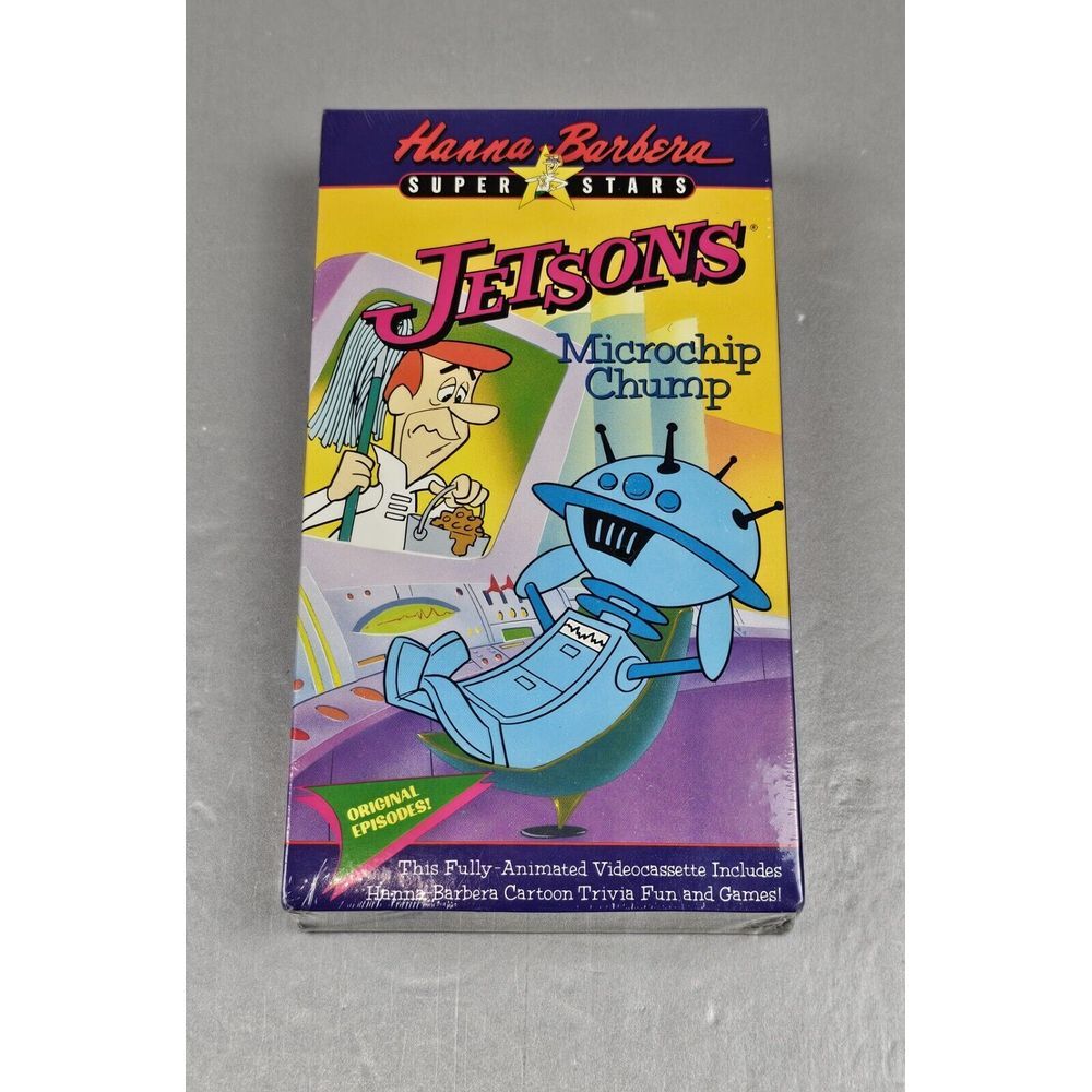 Jetsons, The - Microchip Chump Hanna-Barbera 1962 (VHS,‎ 1990) Factory Sealed